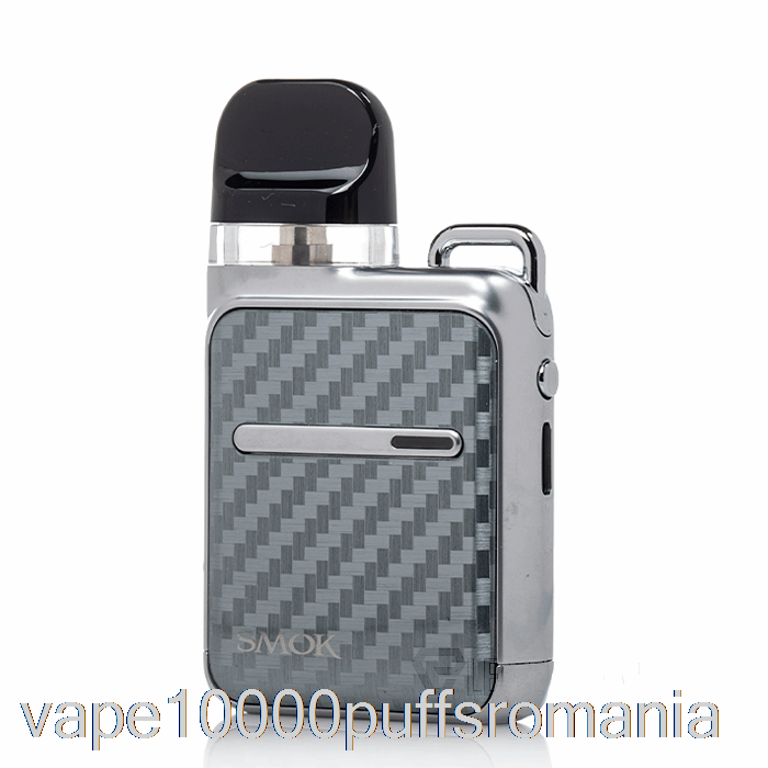 Vape Romania Smok Novo Master Box 30w Pod Sistem Argintiu Fibra De Carbon